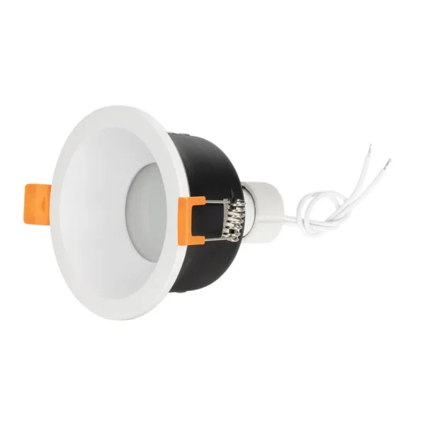 GloboStar® 60892 GASPAR Χωνευτό Στρόγγυλο Σποτ Οροφής για Λάμπα MR16/GU10 IP65 - Αλουμίνιο & Γυαλί - Φ8.5 x Υ4.4cm - Λευκό & Διάφανο - 5 Χρόνια Εγγύηση - Image 5