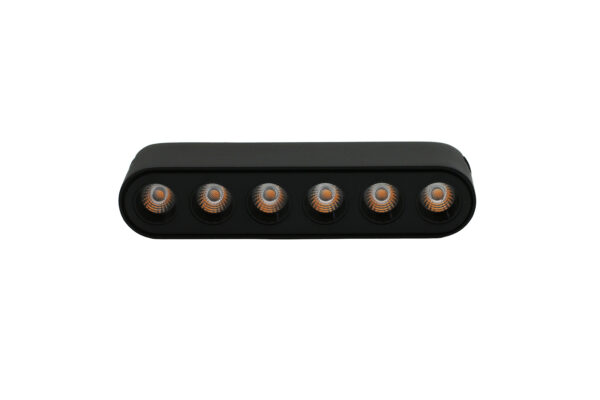 LED ΦΩΤΙΣΤΙΚΟ ΡΑΓΑΣ ΜΙΝΙ 6W 40V DC 3000K ΜΑΥΡΟ - Image 2