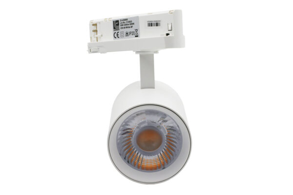 LED ΣΠΟΤ ΡΑΓΑΣ 30W 230V 4000K 38° ΛΕΥΚΟ - Image 2