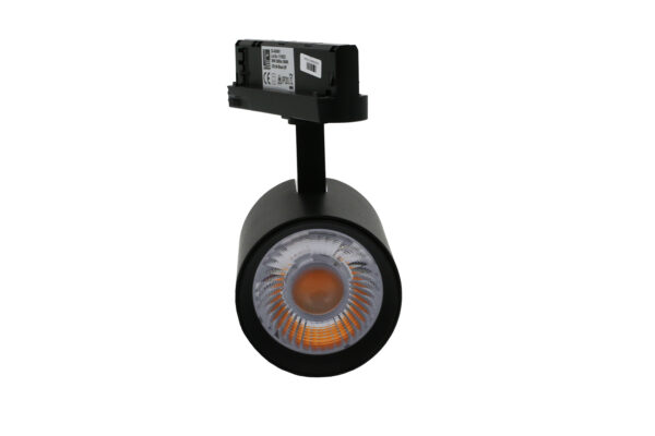 LED ΣΠΟΤ ΡΑΓΑΣ 40W 230V 3000K 38° ΜΑΥΡΟ - Image 2