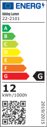 LED ΦΩΤΙΣ.ΡΑΓΑΣ ΜΙΝΙ ΚΑΛΥΜΑ ΜΑΤ 12W 40VDC 4000K ΛΕΥΚΟ - 22-2101 - Image 3