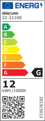 LED ΦΩΤΙΣ.ΡΑΓΑΣ ΜΙΝΙ ΚΑΛΥΜΑ ΜΑΤ 12W 40VDC 3000K MAΥΡO - 22-21100 - Image 3