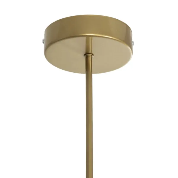 GloboStar® SUNRAY 201-0110 Vintage Κρεμαστό Φωτιστικό Μπάλα Πολύφωτο 4 x E27 IP20 Μαύρο Μέταλλο με Μελί Γυαλί - Μ55 x Π55 x Υ48cm - Image 8