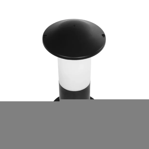 GloboStar® GARDENIO 203-0246 Μοντέρνο Επιδαπέδιο Φωτιστικό Φαναράκι Μονόφωτο 1 x E27 IP44 Μαύρο Πλαστικό Σώμα - Μ15 x Π15 x Υ32cm - Image 4