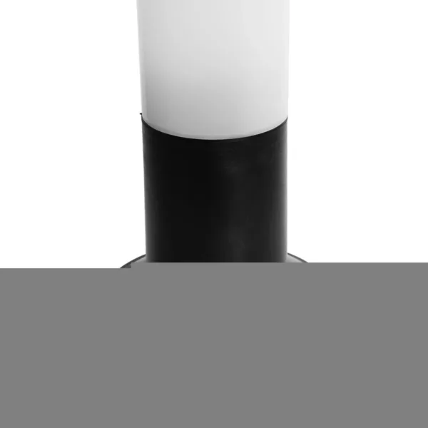 GloboStar® GARDENIO 203-0246 Μοντέρνο Επιδαπέδιο Φωτιστικό Φαναράκι Μονόφωτο 1 x E27 IP44 Μαύρο Πλαστικό Σώμα - Μ15 x Π15 x Υ32cm - Image 6