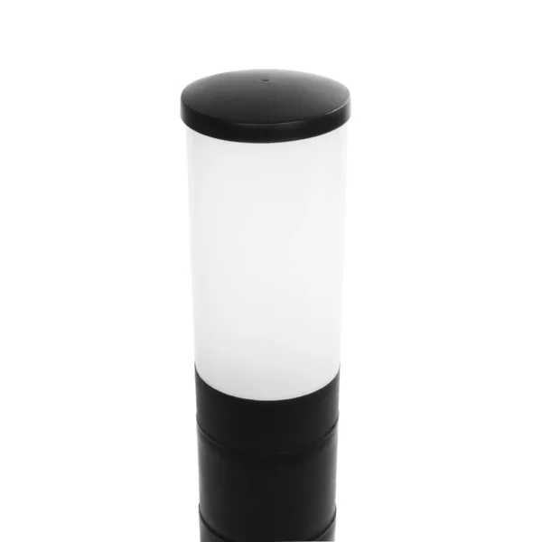 GloboStar® GARDENIO 203-0250 Μοντέρνο Επιδαπέδιο Φωτιστικό Μονόφωτο 1 x E27 IP44 Μαύρο Πλαστικό Σώμα - Μ15 x Π15 x Υ84cm - Image 5