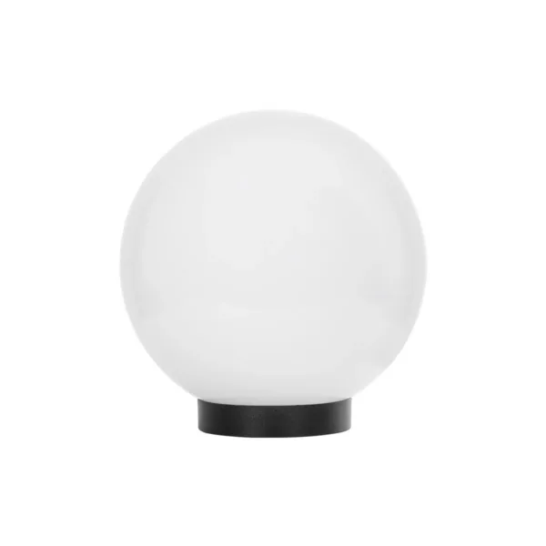 GLOBOSTAR® AGROS 61594 Φωτιστικό Κήπου με Ντουί 1 x E27 AC 220-240V Αδιάβροχο IP65 - Λευκό & Μάυρο - Μ20 x Π20 x Υ22cm - Image 4