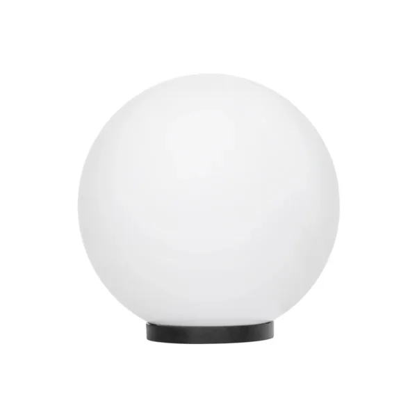 GLOBOSTAR® AGROS 61710 Φωτιστικό Κήπου με Ντουί 1 x E27 AC 220-240V Αδιάβροχο IP65 - Λευκό & Μάυρο - Μ30 x Π30 x Υ32cm - Image 4