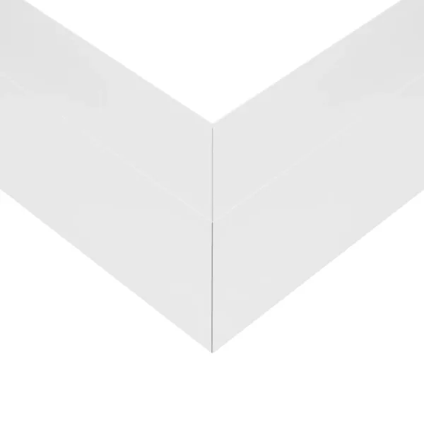 GLOBOSTAR® ALP-CORNER-SIDE90 LUMILINE 61766 Επιφανειακό / Κρεμαστό Προφίλ Αλουμινίου Γωνία με Λευκό Γαλακτερό Πατητό Κάλυμμα για Ταινίες LED IP20 - Λευκό Ματ - Μ30 x Π3.5 x Υ7cm - Image 5