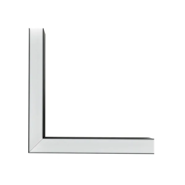 GLOBOSTAR® ALP-CORNER-SIDE90 LUMILINE 61767 Επιφανειακό / Κρεμαστό Προφίλ Αλουμινίου Γωνία με Λευκό Γαλακτερό Πατητό Κάλυμμα για Ταινίες LED IP20 - Μαύρο Ματ - Μ30 x Π3.5 x Υ7cm - Image 7