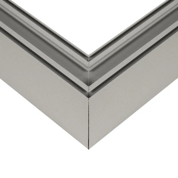 GLOBOSTAR® ALP-CORNER-SIDE90 LUMILINE 61768 Επιφανειακό / Κρεμαστό Προφίλ Αλουμινίου Γωνία με Λευκό Γαλακτερό Πατητό Κάλυμμα για Ταινίες LED IP20 - Γκρι Ανθρακί Ματ - Μ30 x Π3.5 x Υ7cm - Image 5