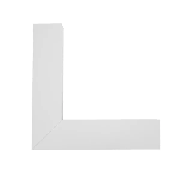 GLOBOSTAR® ALP-CORNER-IN90 LUMILINE 61769 Επιφανειακό / Κρεμαστό Προφίλ Αλουμινίου Γωνία με Λευκό Γαλακτερό Πατητό Κάλυμμα για Ταινίες LED IP20 - Λευκό Ματ - Μ30 x Π3.5 x Υ7cm - Image 6