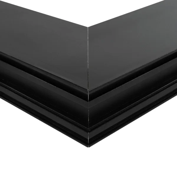 GLOBOSTAR® ALP-CORNER-IN90 LUMILINE 61770 Επιφανειακό / Κρεμαστό Προφίλ Αλουμινίου Γωνία με Λευκό Γαλακτερό Πατητό Κάλυμμα για Ταινίες LED IP20 - Μαύρο Ματ - Μ30 x Π3.5 x Υ7cm - Image 5