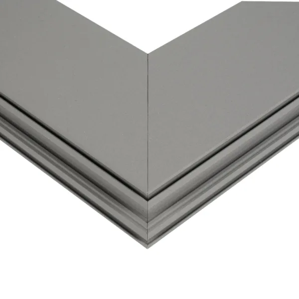 GLOBOSTAR® ALP-CORNER-IN90 LUMILINE 61771 Επιφανειακό / Κρεμαστό Προφίλ Αλουμινίου Γωνία με Λευκό Γαλακτερό Πατητό Κάλυμμα για Ταινίες LED IP20 - Γκρι Ανθρακί Ματ - Μ30 x Π3.5 x Υ7cm - Image 5