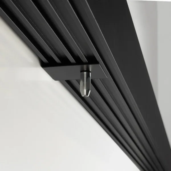 GLOBOSTAR® ALP-LINEAR BRIGHTRAIL 61775-3M Επιφανειακό / Κρεμαστό Προφίλ Αλουμινίου με Λευκό Γαλακτερό Πατητό Κάλυμμα για Ταινίες LED IP20 - Μαύρο Ματ - Μ300 x Π5 x Υ7.5cm - Image 6