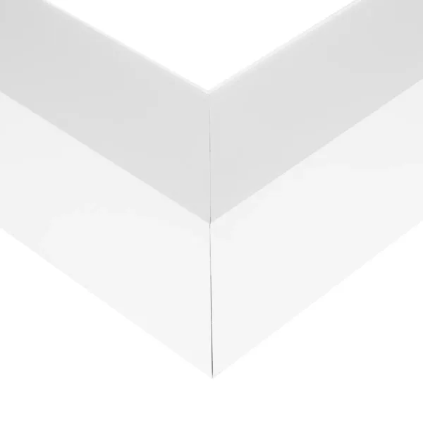 GLOBOSTAR® ALP-CORNER-SIDE90 BRIGHTRAIL 61777 Επιφανειακό / Κρεμαστό Προφίλ Αλουμινίου Γωνία με Λευκό Γαλακτερό Πατητό Κάλυμμα για Ταινίες LED IP20 - Λευκό Ματ - Μ30 x Π5 x Υ7.5cm - Image 5