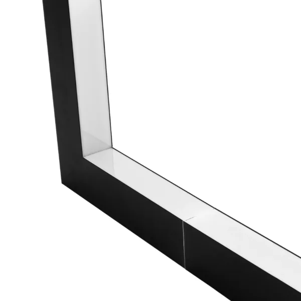 GLOBOSTAR® ALP-CORNER-IN90 BRIGHTRAIL 61781 Επιφανειακό / Κρεμαστό Προφίλ Αλουμινίου Γωνία με Λευκό Γαλακτερό Πατητό Κάλυμμα για Ταινίες LED IP20 - Μαύρο Ματ - Μ30 x Π5 x Υ7.5cm - Image 4