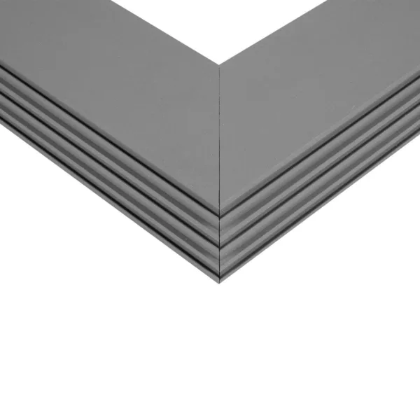 GLOBOSTAR® ALP-CORNER-IN90 BRIGHTRAIL 61782 Επιφανειακό / Κρεμαστό Προφίλ Αλουμινίου Γωνία με Λευκό Γαλακτερό Πατητό Κάλυμμα για Ταινίες LED IP20 - Γκρι Ανθρακί Ματ - Μ30 x Π5 x Υ7.5cm - Image 5