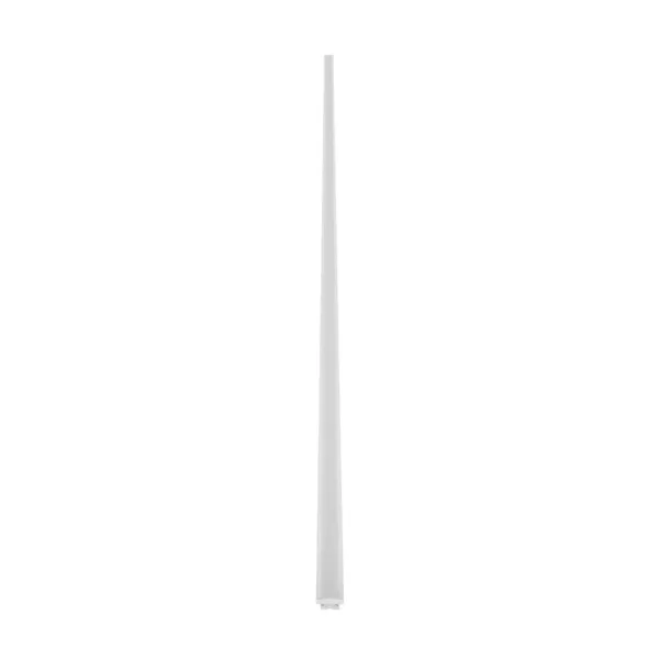 GLOBOSTAR® ALP-LINEAR RECESSA 61785-3M Χωνευτό Προφίλ Αλουμινίου με Λευκό Γαλακτερό Πατητό Κάλυμμα για Ταινίες LED IP20 - Λεικό Ματ - Μ300 x Π3.5 x Υ4cm - Image 5