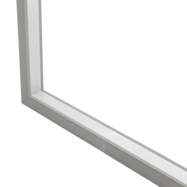 GLOBOSTAR® ALP-CORNER-IN90 RECESSA 61793 Χωνευτό Προφίλ Αλουμινίου Γωνία με Λευκό Γαλακτερό Πατητό Κάλυμμα για Ταινίες LED IP20 - Γκρι Ανθρακί Ματ - Μ30 x Π3.5 x Υ4cm - Image 4