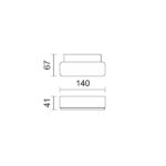 ΑΠΛΙΚΑ LED ΕΞΩΤΕΡΙΚΟΥ ΧΩΡΟΥ 4W CCT - Image 2