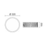 ΠΛΑΦΟΝΙΕΡΑ ΟΡΟΦΗΣ LED CCT 18W 3000K | 4000K | 6000K - Image 2