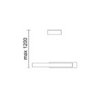ΚΡΕΜΑΣΤΟ ΦΩΤΙΣΤΙΚΟ LED 40W 3000K - Image 3