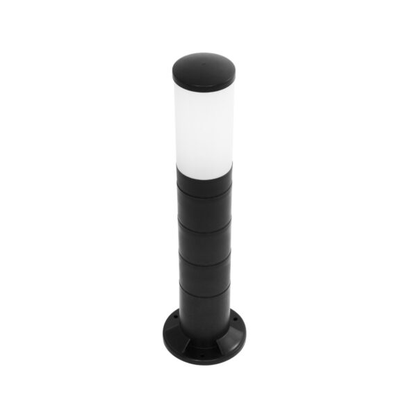 GloboStar® GARDENIO 203-0251 Μοντέρνο Επιδαπέδιο Φωτιστικό Μονόφωτο 1 x E27 IP44 Μαύρο Πλαστικό Σώμα - Μ15 x Π15 x Υ56cm - Image 4