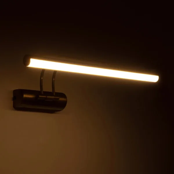 GloboStar® REFINE 203-0186 Φωτιστικό Τοίχου - Απλίκα LED 7W 640lm 120° AC 220-240V IP44 Θερμό Λευκό Μπρονζέ - Μ35 x Π25 x Υ9cm - 2 Xρόνια Εγγύηση - Image 2