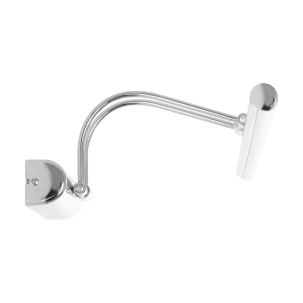 GloboStar® REFINE 203-0187 Φωτιστικό Τοίχου - Απλίκα LED 7W 640lm 120° AC 220-240V IP44 Θερμό Λευκό Χρώμιο - Μ35 x Π25 x Υ9cm - 2 Xρόνια Εγγύηση - Image 4