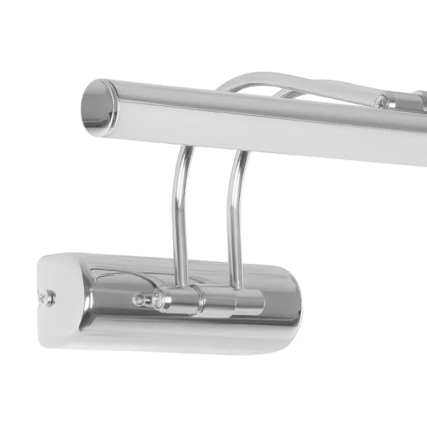 GloboStar® REFINE 203-0187 Φωτιστικό Τοίχου - Απλίκα LED 7W 640lm 120° AC 220-240V IP44 Θερμό Λευκό Χρώμιο - Μ35 x Π25 x Υ9cm - 2 Xρόνια Εγγύηση - Image 6