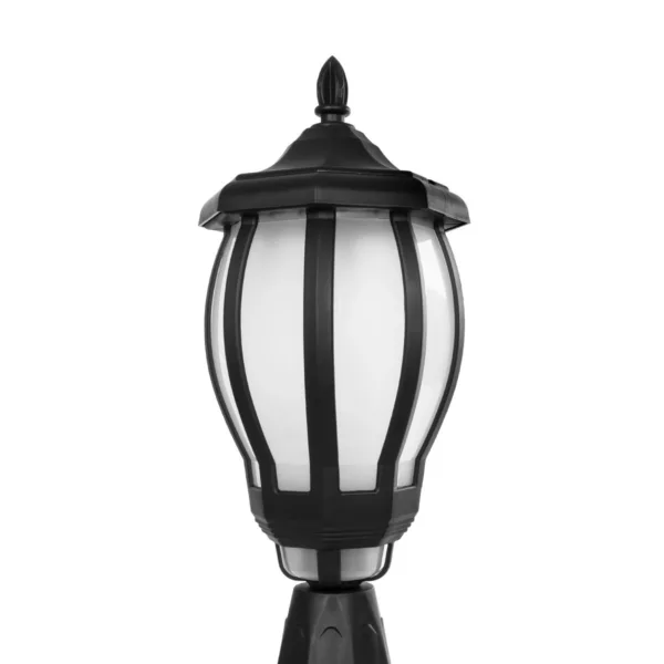 GloboStar® VERDI 203-0231 Vintage Επιδαπέδιο Φωτιστικό Φαναράκι Μονόφωτο 1 x E27 IP44 Μαύρο Πλαστικό Σώμα - Μ17 x Π17 x Υ47cm - Image 5