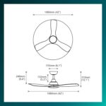Philips Ανεμιστήρας οροφής Olas 42' 30W+24W DC MOTOR, Λευκός - Image 3