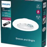 Ανεμιστήρας οροφής Philips Amigo Flat Fan Ceiling IR RD 25W+60W WH
