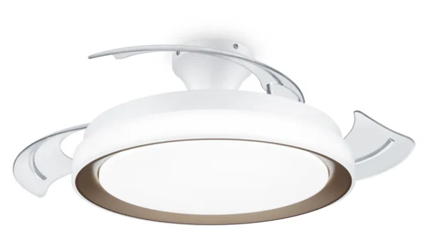 Φωτιστικό με ανεμιστήρα οροφής Philips Bliss 35+28W DC motor με τηλεκοντρόλ Χρυσό - Image 3