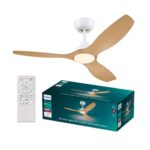 Philips Ανεμιστήρας οροφής Olas 52' 35W+24W DC MOTOR, Λευκός - Ξύλο (Αντιγραφή)