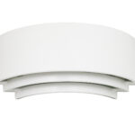 ΑΠΛΙΚΑ PC ΟΒΑΛ ΜΕ ΓΡΙΛΙΕΣ UP-DOWN 1 ΝΤΟΥΙ Ε14 IP20 ΛΕΥΚΗ - 21-8014