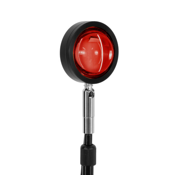 GloboStar® 00818 Μοντέρνο Minimal Επιδαπέδιο Φωτιστικό Μεταλλικό Μονόφωτο LED 12W DC 5V με Projector LENS Ειδικού Εφέ & Καλώδιο Τροφοδοσίας USB Rotation Head 180° SUNSET - Image 2