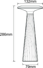 LED ΠΟΡΤΑΤΙΦ PC ΕΠΑΝΑΦΟΡΤΙΖΟΜΕΝΟ 2,5W 5VDC 3000K ΜΑΝΙΤΑΡΙ ΛΕΥΚΟ - 5-1320 - Image 2