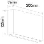 LED ΦΩΤΙΣΤΙΚΟ PC ΟΡΘΟΓΩΝΙΟ ΔΙΠΛΗΣ ΚΑΤΕΥΘΥΝΣΗΣ 12W CCT IP65 ΓΚΡΙ - 9-91268 - Image 3