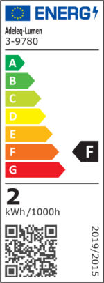 LED ΦΩΤΙΣΤΙΚΟ PC ΕΠΙΤΟΙΧΟ ΕΜΜΕΣΟΥ ΦΩΤΙΣΜΟΥ ΚΥΡΤΟ ΟΡΘΟΓΩΝΙΟ 2W 3000Κ IP65 ΛΕΥΚΟ - Image 3