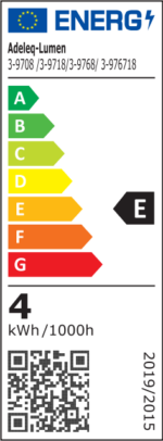 LED ΦΩΤΙΣΤΙΚΟ PC ΕΠΙΤΟIXO ΟΡΘΟΓΩΝΙΟ 4W CCT IP65 ΛΕΥΚΟ - 3-9708 - Image 3
