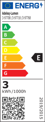LED ΦΩΤΙΣ.PC ΕΠΙΤΟΙΧΟ ΕΜΜΕΣΟΥ ΚΥΡΤΟ ΟΡΘΟΓΩΝΙΟ 3W CCT IP65 ΛΕΥΚΟ - 3-97708 - Image 3