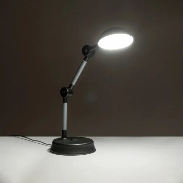 GloboStar® 202-0061 Μοντέρνο Επιτραπέζιο Φωτιστικό LED 6W 540lm 360° AC220-240V IP20 Ψυχρό Λευκό 6000K Μαύρο Πλαστικό - Μ20 x Π14.5 xΥ33cm  - 2 Χρόνια Εγγύηση - Image 2