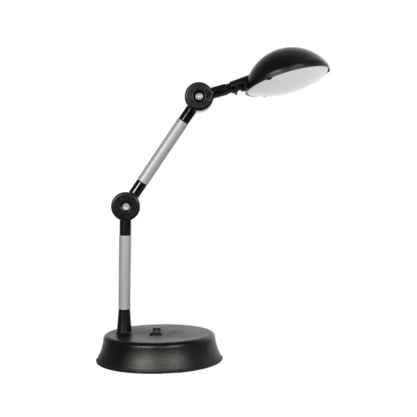 GloboStar® 202-0061 Μοντέρνο Επιτραπέζιο Φωτιστικό LED 6W 540lm 360° AC220-240V IP20 Ψυχρό Λευκό 6000K Μαύρο Πλαστικό - Μ20 x Π14.5 xΥ33cm  - 2 Χρόνια Εγγύηση - Image 3