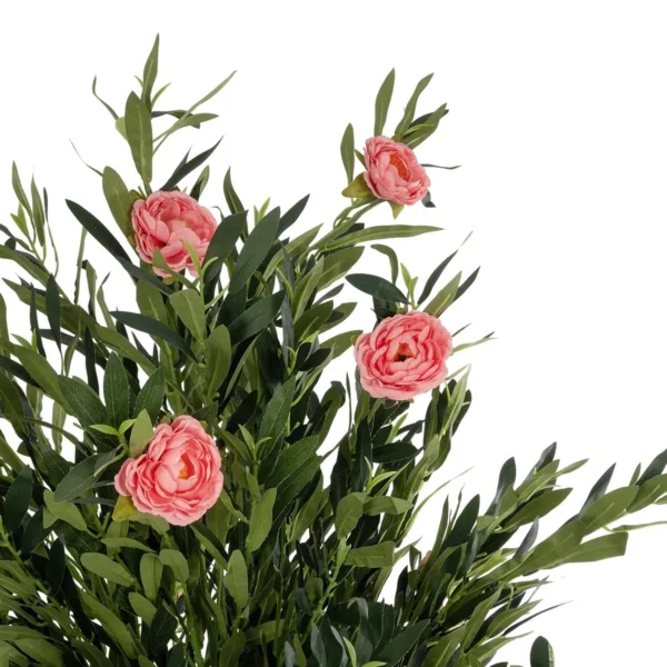 GloboStar® Artificial Garden PINK PEONY 21097 Τεχνητό Διακοσμητικό Δέντρο Παιώνια Μ80 x Π70 x Υ160cm - Image 2