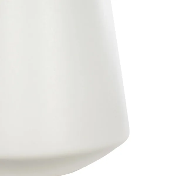 GloboStar® Artificial Garden CONSOLI 21287 Διακοσμητικό Κεραμικό Βάζο Μπεζ Μ14 x Π14 x Υ25cm - Image 5