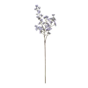 GloboStar® Artificial Garden TAKASAGO CHERRY BLOSSOM 21294 Τεχνητό Διακοσμητικό Κλαδί Λιλά Κερασιάς Μ25 x Π10 x Υ81cm