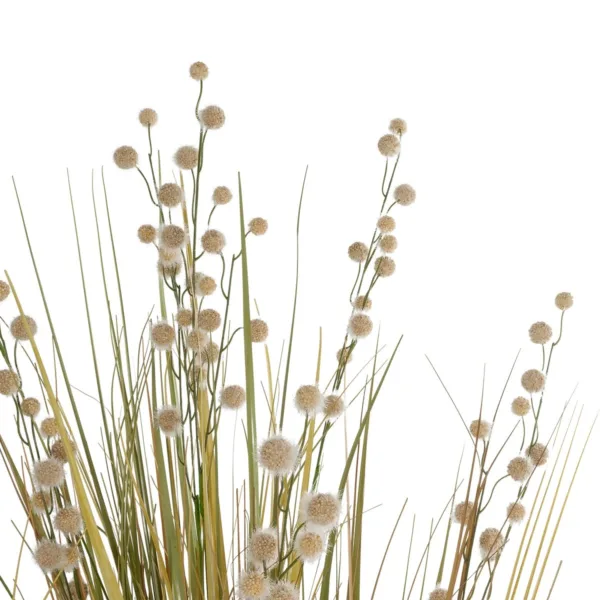 GloboStar® Artificial Garden CRASPEDIA GRASS 21480 Τεχνητό Διακοσμητικό Φυτό Μπεζ & Πράσινο Κρασπέδια Μ90 x Π60 x Υ175cm - Image 2