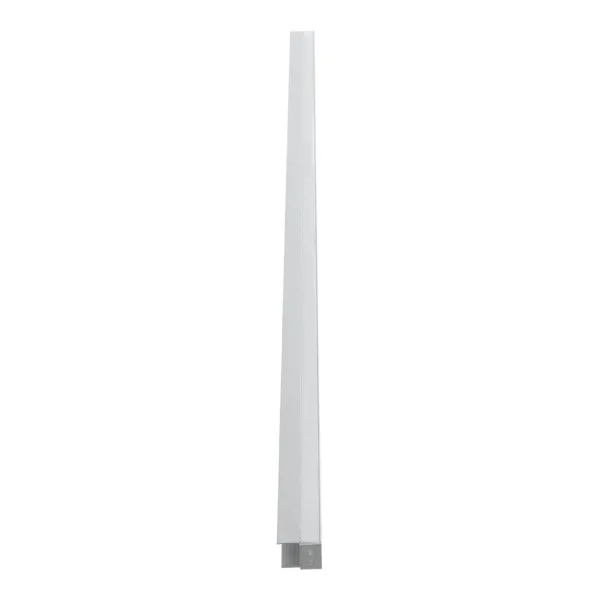 GLOBOSTAR® ALP-R-SHELF DODA 70814-1M Χωνευτό Προφίλ Αλουμινίου Ειδικό για Φωτισμό Ραφιού 18mm με Λευκό Γαλακτερό Πατητό Κάλυμμα για Ταινίες LED IP20 - Ασημί - Μ100 x Π1.5 x Υ2cm - Image 5